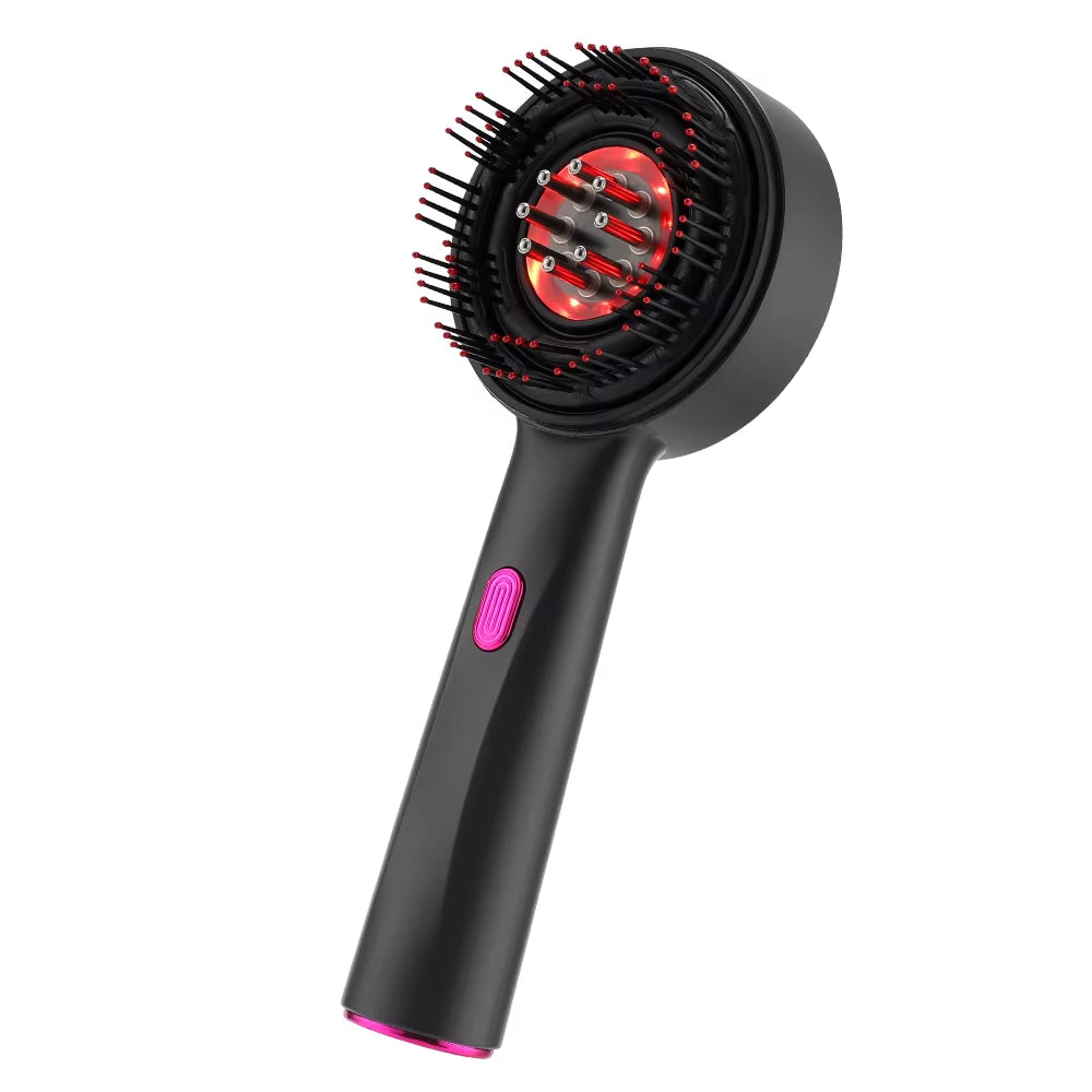Revitalize Your Scalp: Electric Vibration Massage Comb with Infrared Technology for Hair Growth and Anti-Hair Loss Solutions