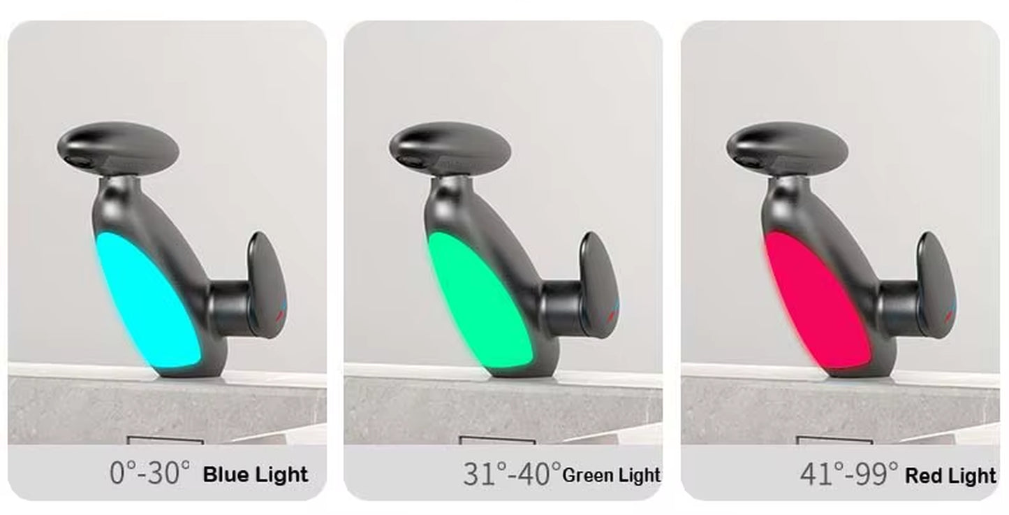 Color-Changing LED Bathroom Basin Faucet with Penguin Pull-Out Design and Rotating Spray
