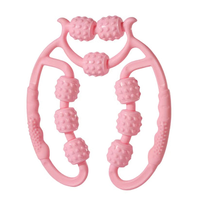 Revitalize Your Legs with the 9-Wheel Calf Massager - Slimming & Relaxation Device for Sports Fitness!