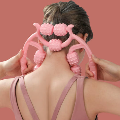 Revitalize Your Legs with the 9-Wheel Calf Massager - Slimming & Relaxation Device for Sports Fitness!