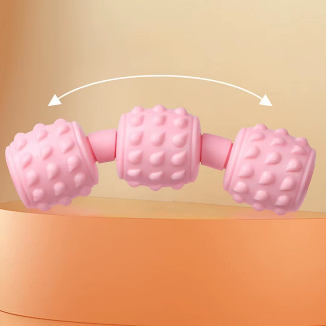 Revitalize Your Legs with the 9-Wheel Calf Massager - Slimming & Relaxation Device for Sports Fitness!