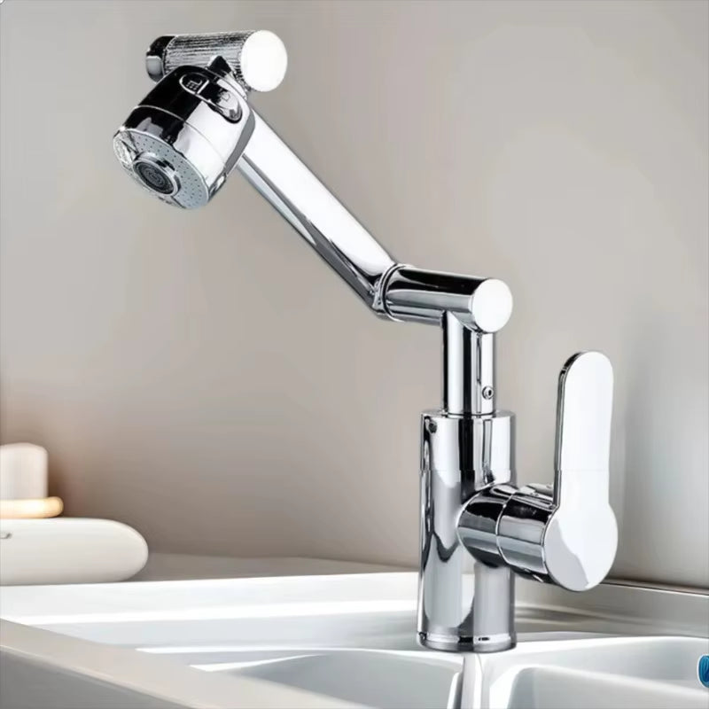 Multifunction 1080° Swivel Kitchen & Bathroom Sink Faucet - Hot & Cold Water Tap