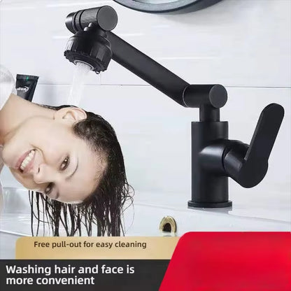 Multifunction 1080° Swivel Kitchen & Bathroom Sink Faucet - Hot & Cold Water Tap