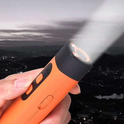 Rechargeable Ultrasonic Dog Repeller with Remote Control & LED Flashlight - Effective Anti-Barking Training Tool