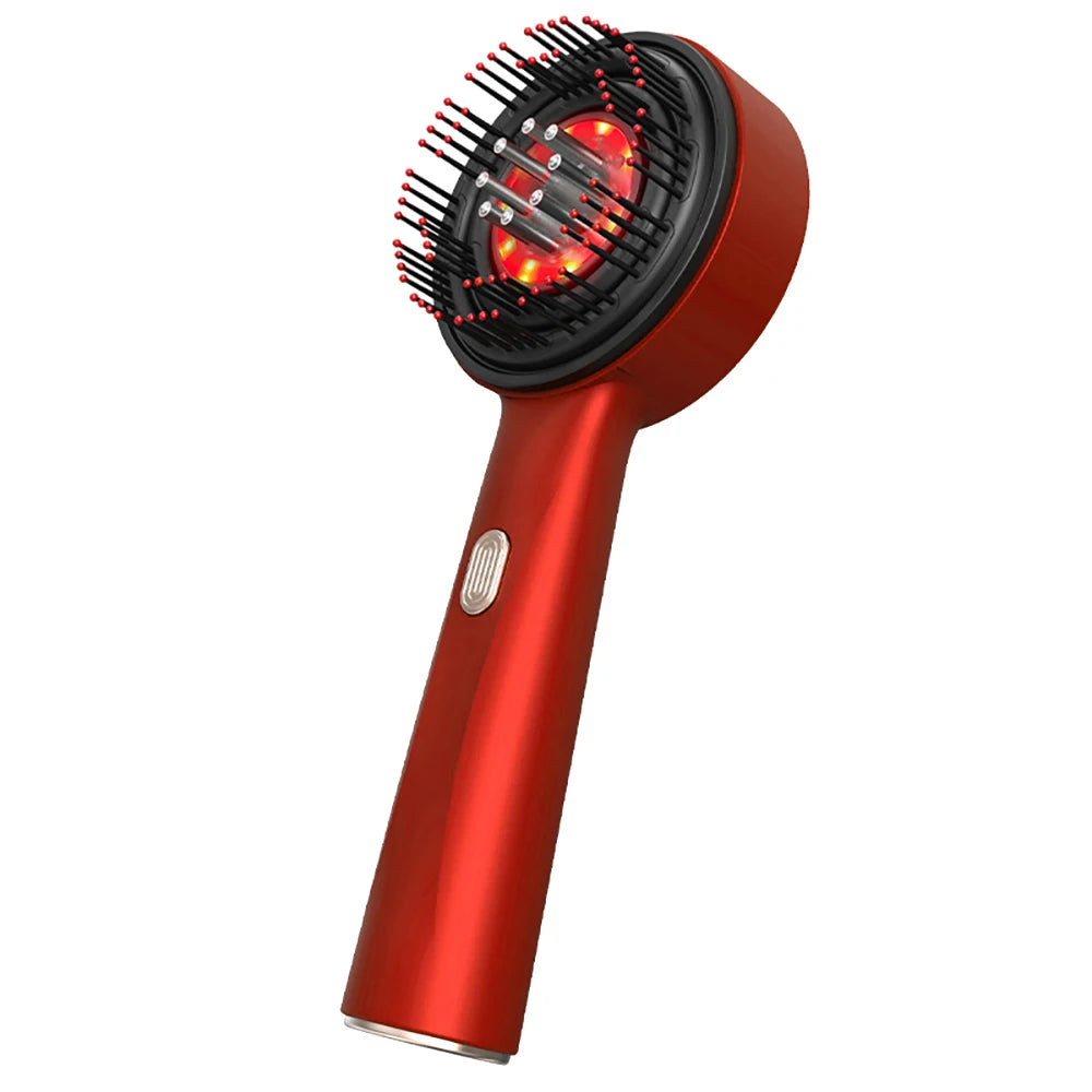 Revitalize Your Scalp: Electric Vibration Massage Comb with Infrared Technology for Hair Growth and Anti-Hair Loss Solutions